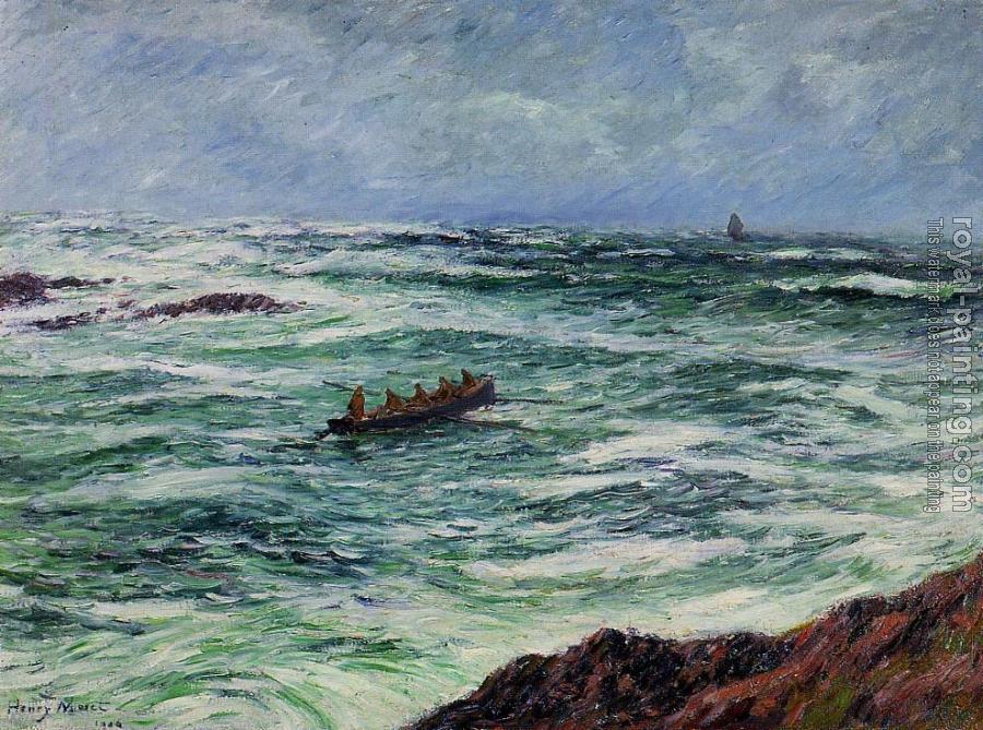 Henri Moret : The Pilot, The Coast of Brittany